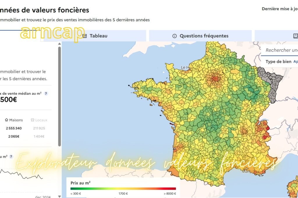 Explorateur de données de valeurs foncières