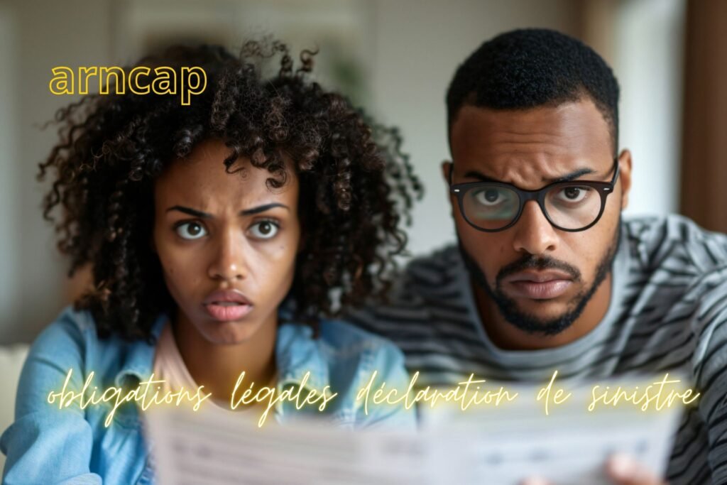 obligations légales liées à la déclaration de sinistre
