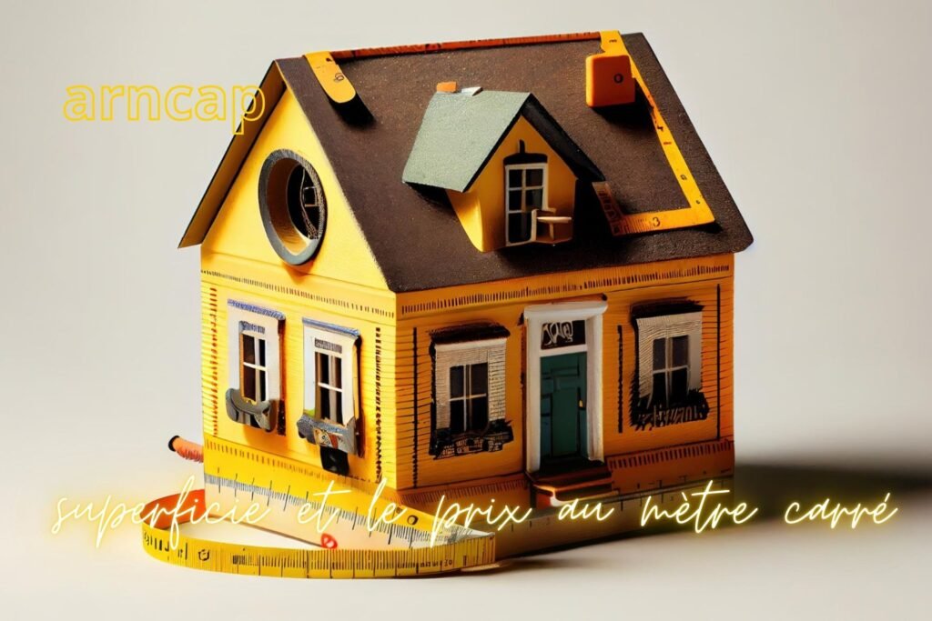 superficie et le prix au mètre carré