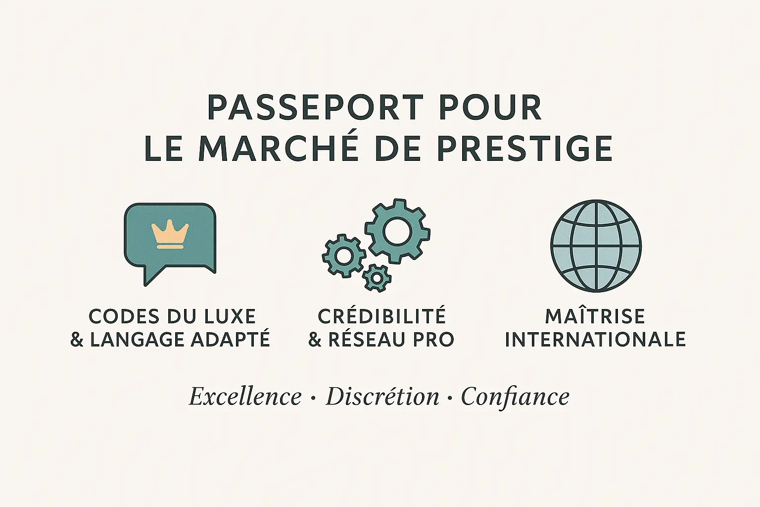 Passeport pour le marché de prestige