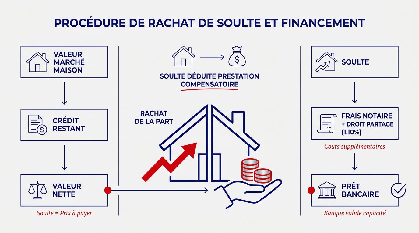 Procédure de rachat de soulte et financement