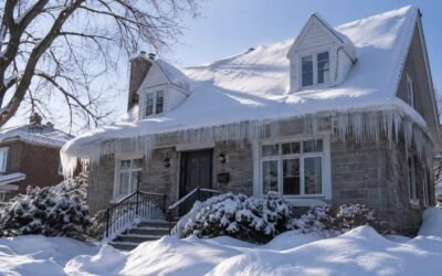 Déneigement de toiture à Montréal : poids de la neige, risques et prix en 2026