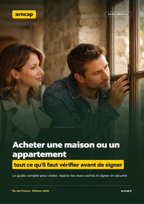 Couverture du guide d'achat immobilier Arncap